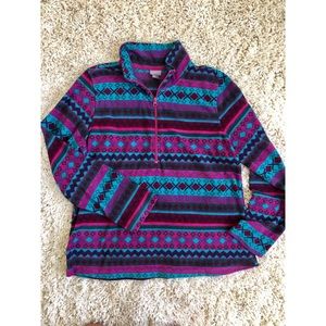 Laura Scott quarter zip pullover